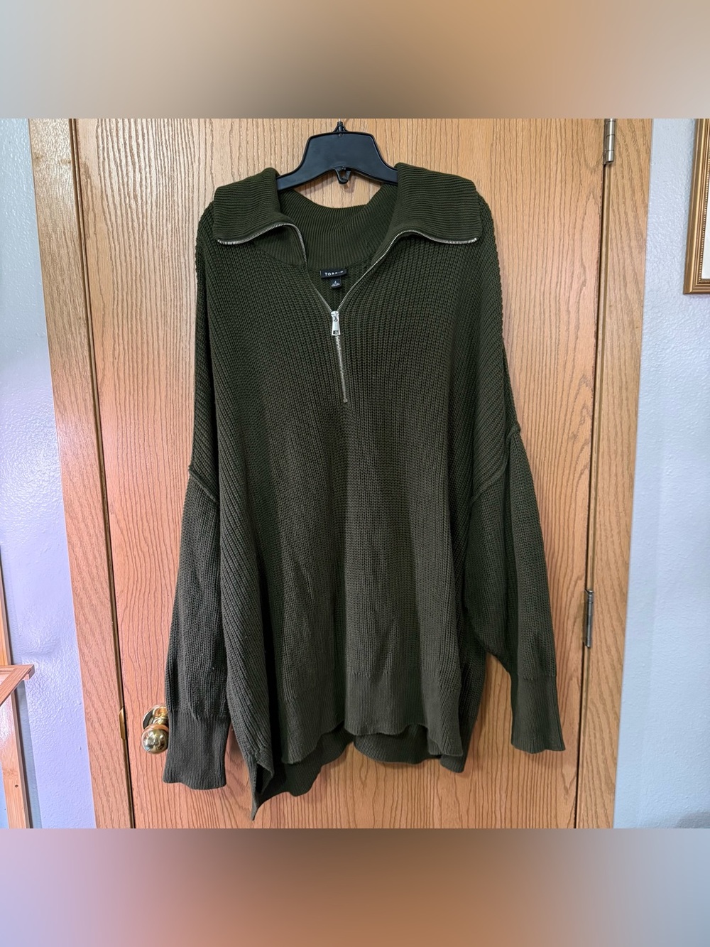 Torrid quater zip sweater (size 4x)